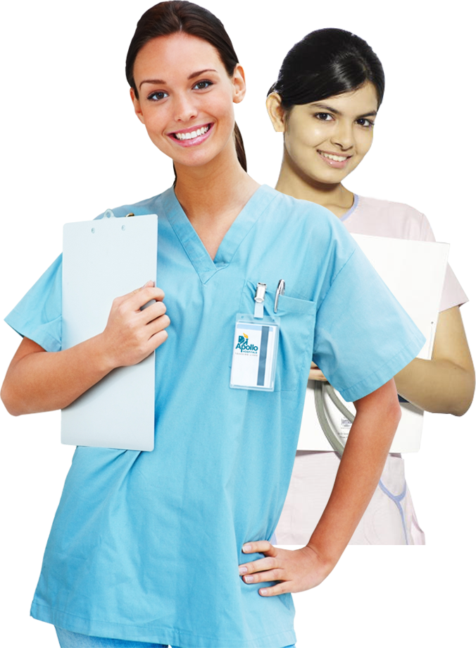10000 Nurses - Transparent Nurse Png (676x919), Png Download