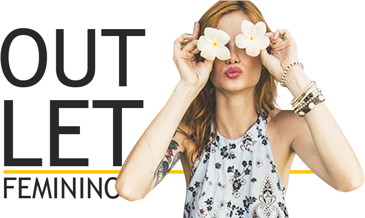 Outlet-feminino - Girl (814x461), Png Download