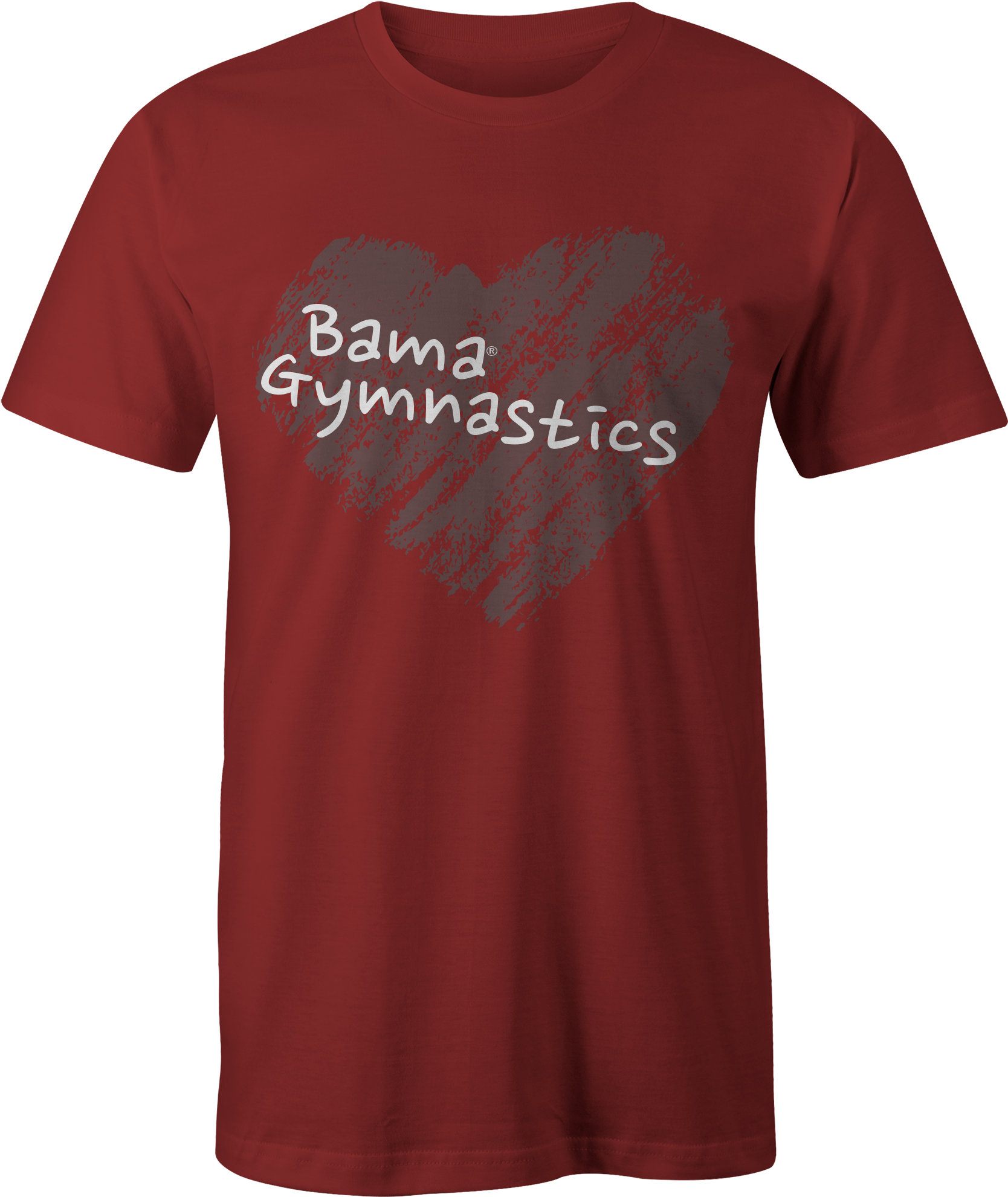 I Heart Bama Gymnastics Tee - Active Shirt (1687x2000), Png Download