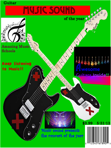 Magazine Cover - Poster (745x745), Png Download