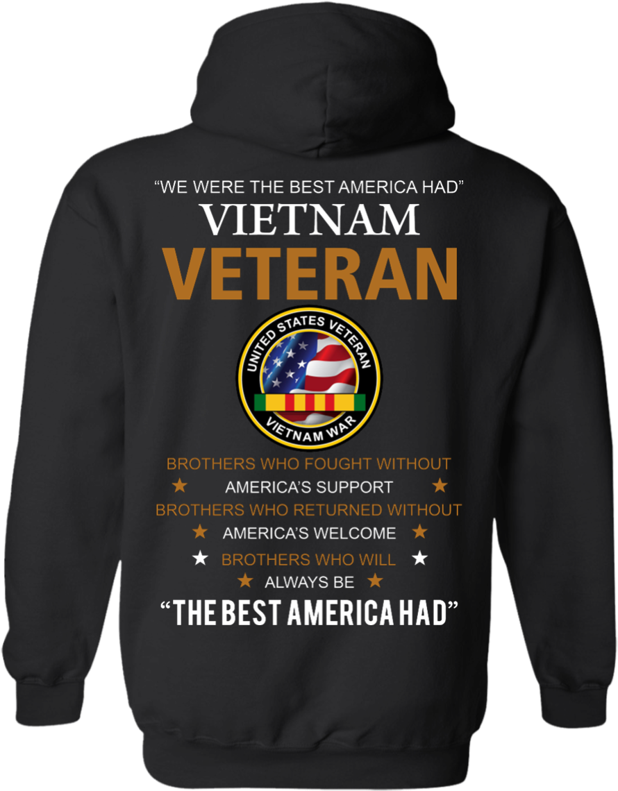 United States Veteran Vietnam War Shirts We Were Best - Hoodie (1155x1155), Png Download