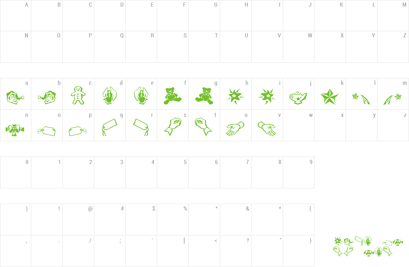 Happy Holidays Font - Number (1300x850), Png Download