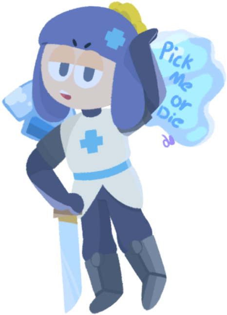 And Here's One With A Background - Cartoon (540x720), Png Download