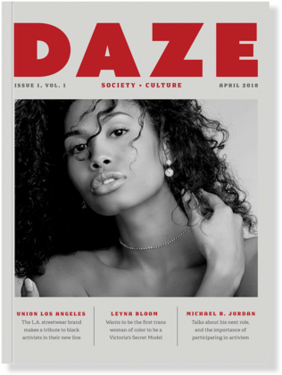 Daze Magazine (1000x625), Png Download