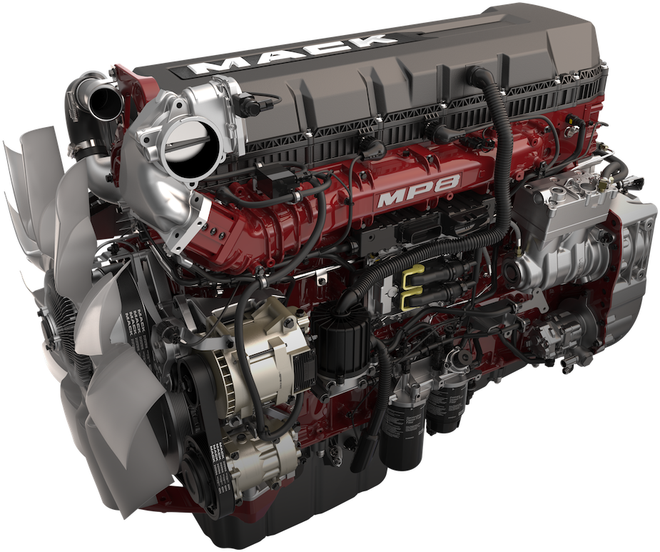 Mp ®8 - Mack Mp8 Engine (1024x791), Png Download