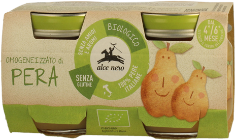 Organic Pear Baby Food Purée - Baby Food (640x640), Png Download