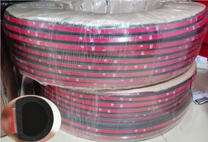 Universal Rubber Seal Strip 3m Adhesive Backed - Wire (800x800), Png Download