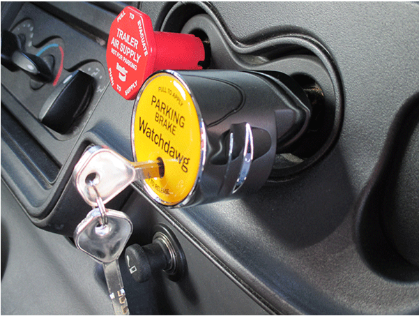 Watchdawg Locking Parking Brake Air Valve Knob - Gear Shift (600x600), Png Download