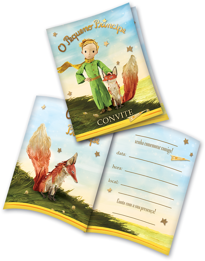 Convite Pequeno Príncipe - Convites De Aniversario De Principe (990x990), Png Download