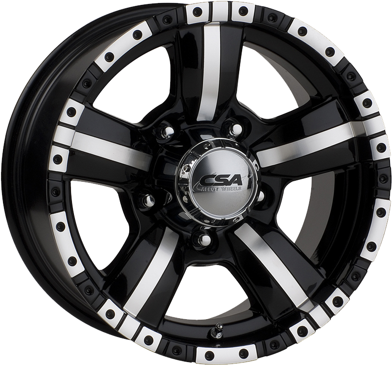 Monster Large Cap Gloss Black Machine Face - Csa Monster Large Cap (800x800), Png Download