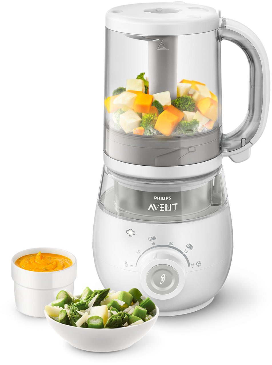 4 In 1 Healthy Baby Food Maker - Philips Avent Garintuvas Trintuvas (1280x1280), Png Download