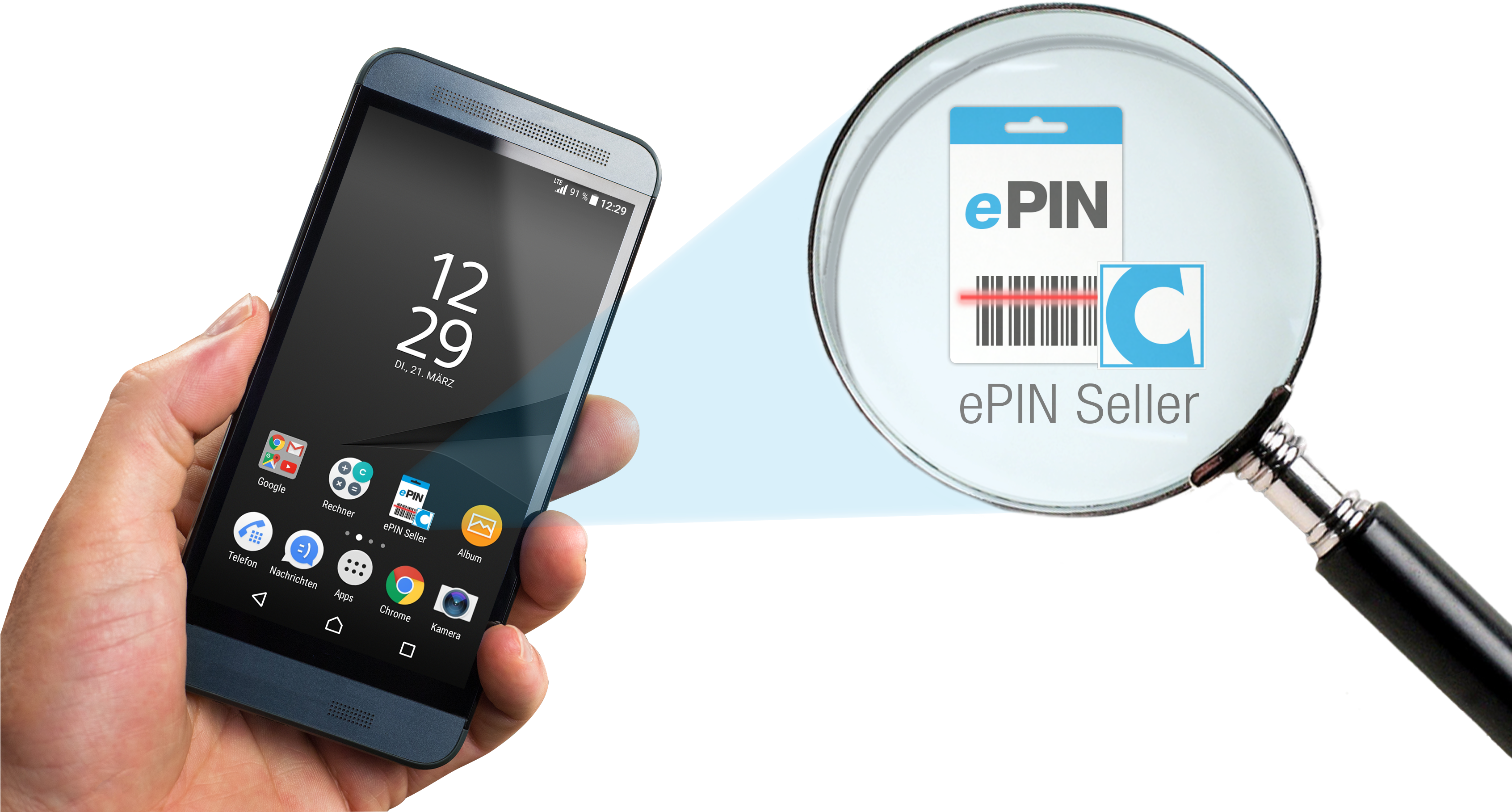 Epin Seller - Samsung Galaxy (3383x1886), Png Download