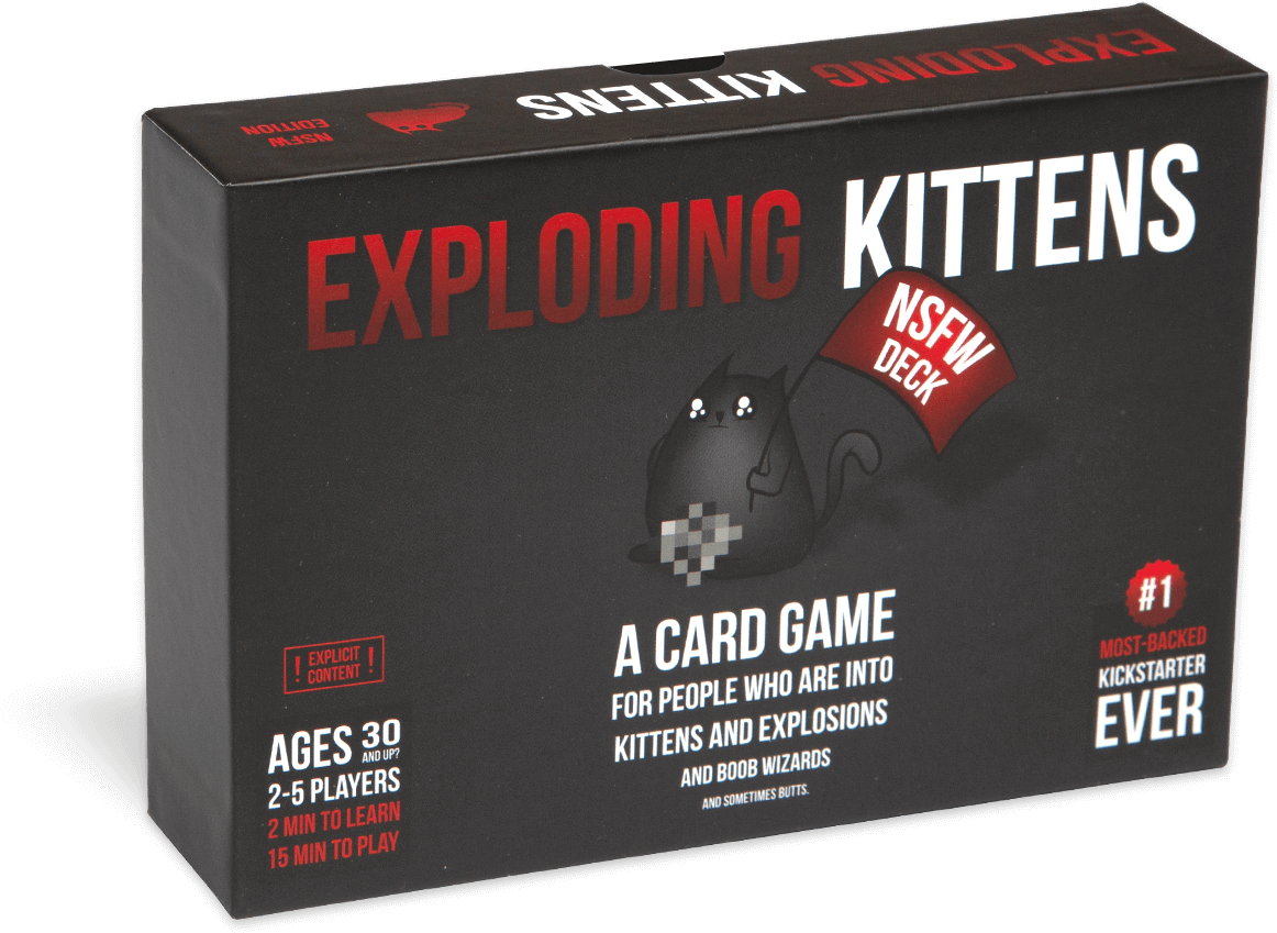 Exploding Kittens Nsfw Pack (1440x860), Png Download