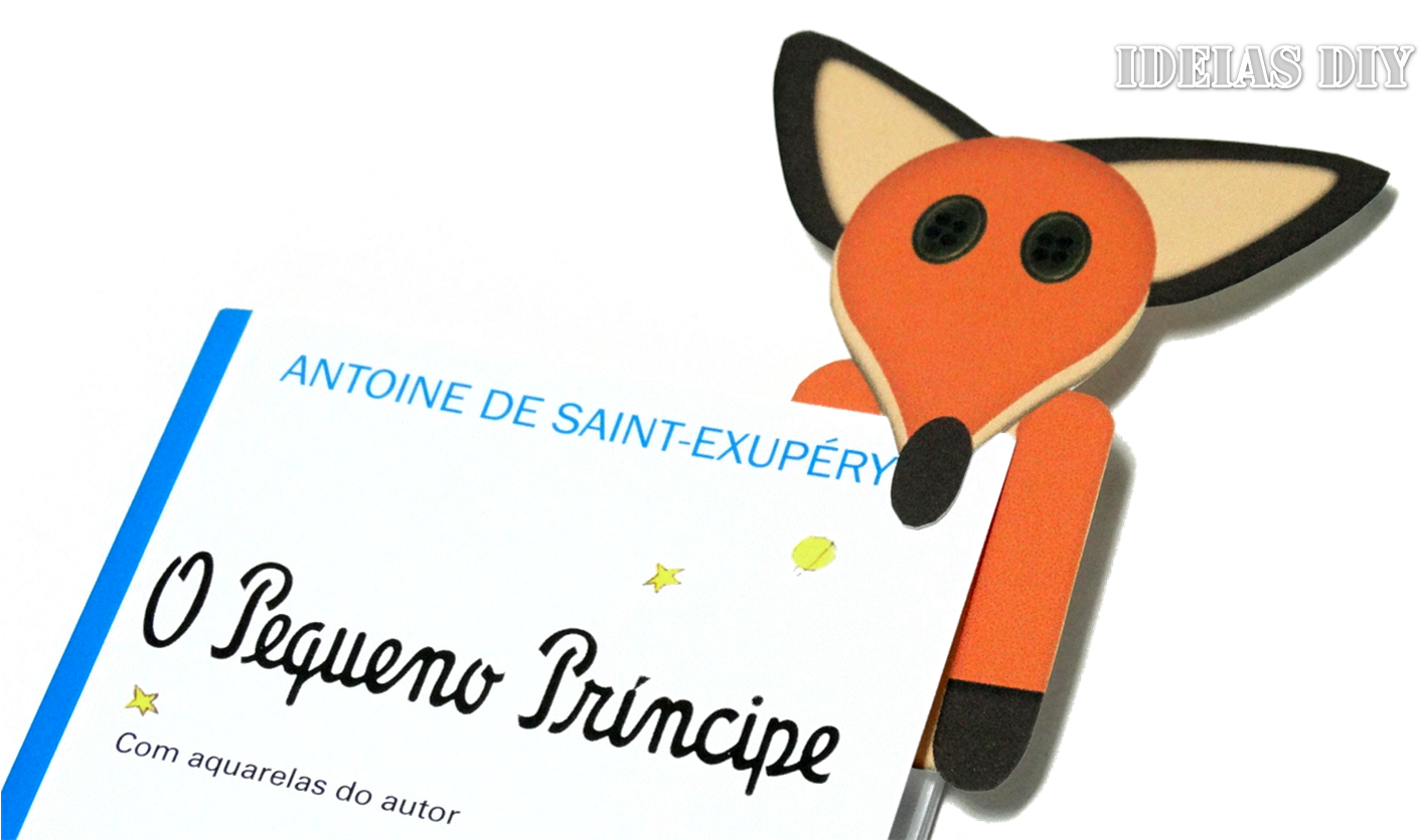 Marca Página Raposa Do Filme Pequeno Príncipe - Livro O Pequeno Principe (1501x846), Png Download