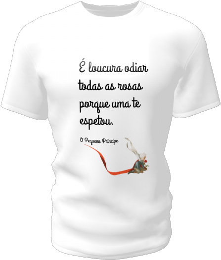 Camiseta Pequeno Príncipe Lançamento - T-shirt (600x600), Png Download