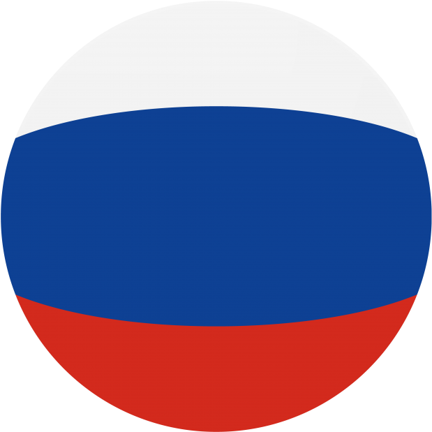 Russia Round Flag - Circle (866x650), Png Download