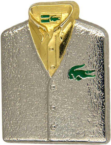 Lacoste Shirt Pin , Silver/gold - Emblem (600x600), Png Download