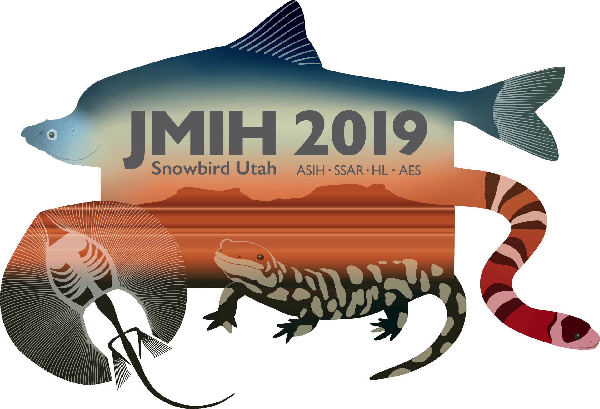 Jmih 2019 Logo, Including Humpback Chub, Utah Tiger - Arthropod (1920x1310), Png Download