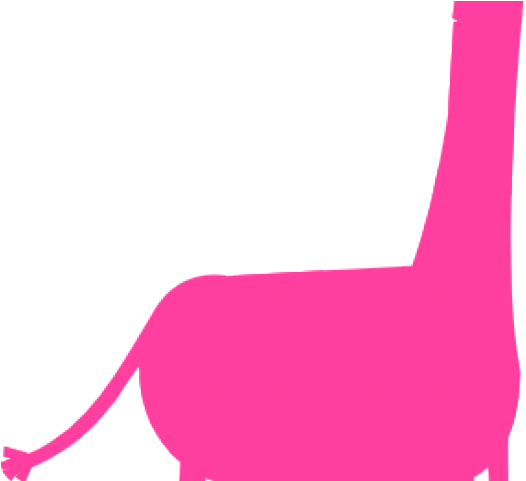 Giraffe Clipart Silhouette (640x480), Png Download