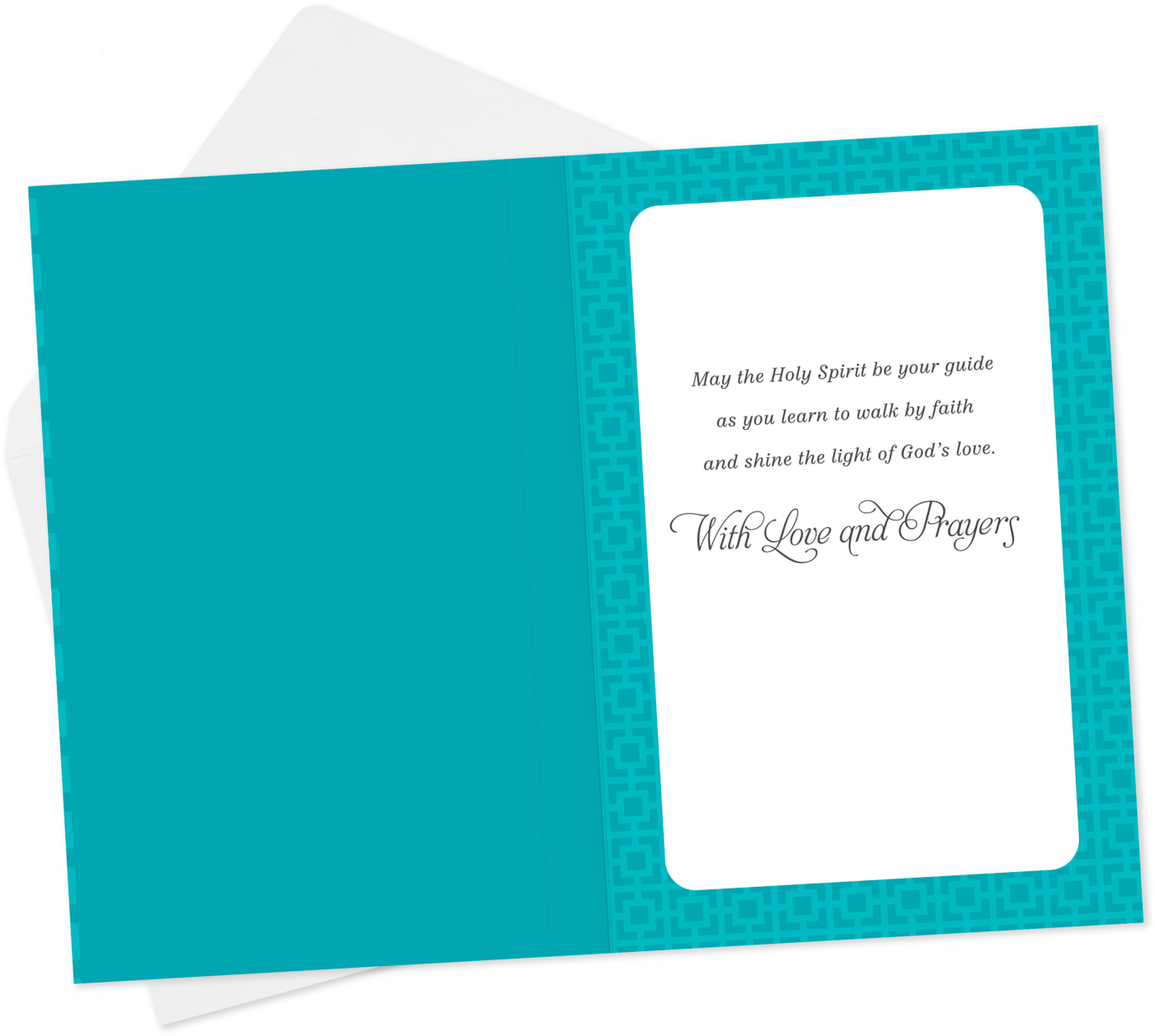 May The Holy Spirit Guide You Confirmation Card For - Paper (1470x1470), Png Download