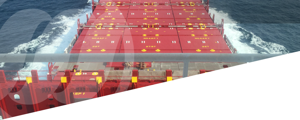 Our Fleet - Container Ship (960x385), Png Download