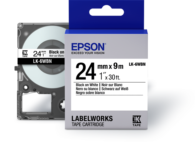 Lk Tape Tape Lk Tapes For Labelworks - Epson Labelworks Tape Cartridge (663x482), Png Download