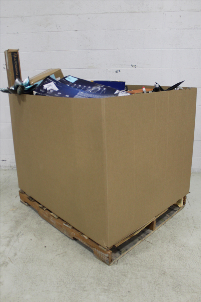 Pallet 54 Pcs Patio & Outdoor Lighting / Decor Customer - Plywood (1000x1000), Png Download