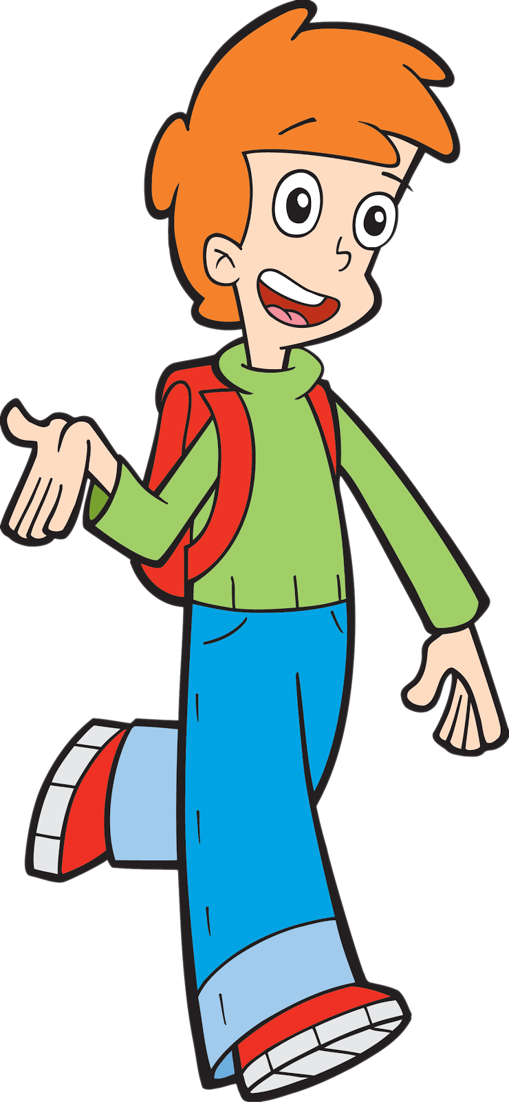 Download Go To Image - Cartoon Character Waving Png PNG Image with No  Background 