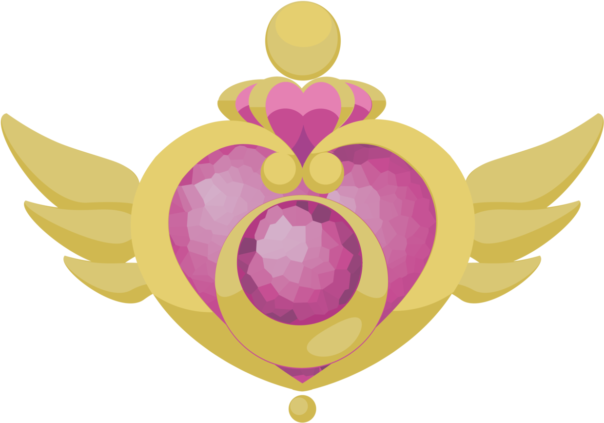 Sailor Senshi Against Terfs - Sailor Moon Moon Vector (1280x920), Png Download