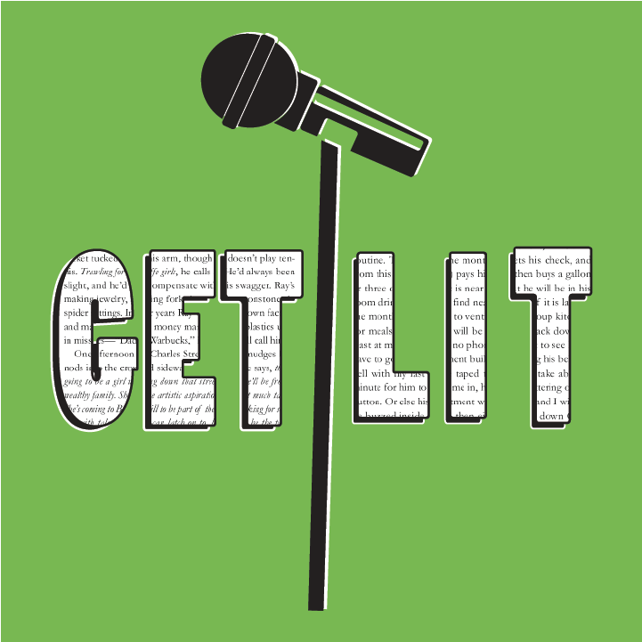 Get Lit Featured Readers & Open Mic - Headphones (792x792), Png Download