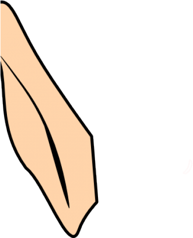 Pointed Ears Clipart Reindeer (640x480), Png Download