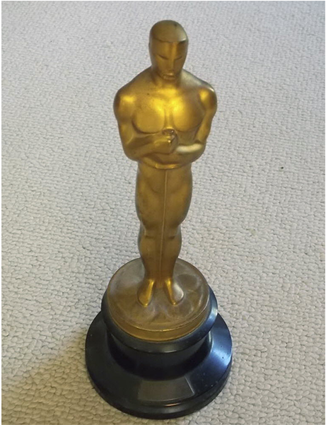 Oscar Trophy Png - Bronze Sculpture (900x600), Png Download