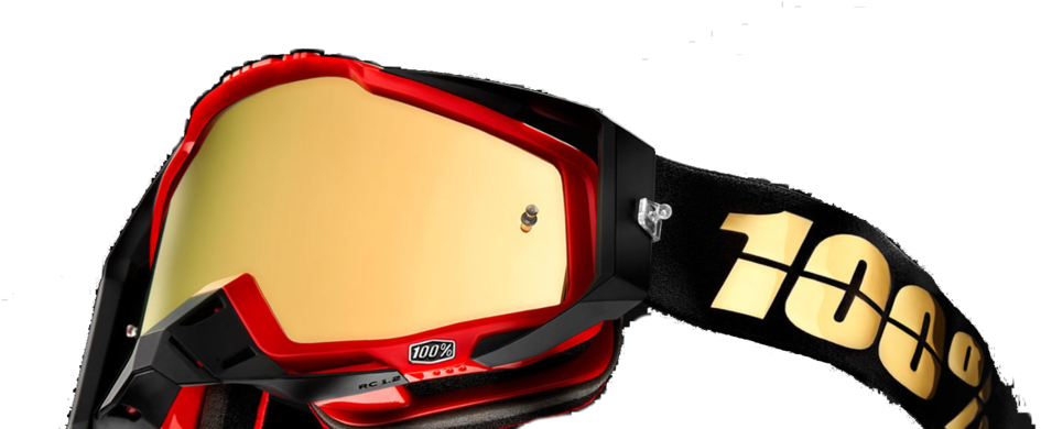 Stay Up To Date With The 100% Newsletter - 100% Goggles Racecraft 2019 (1000x410), Png Download