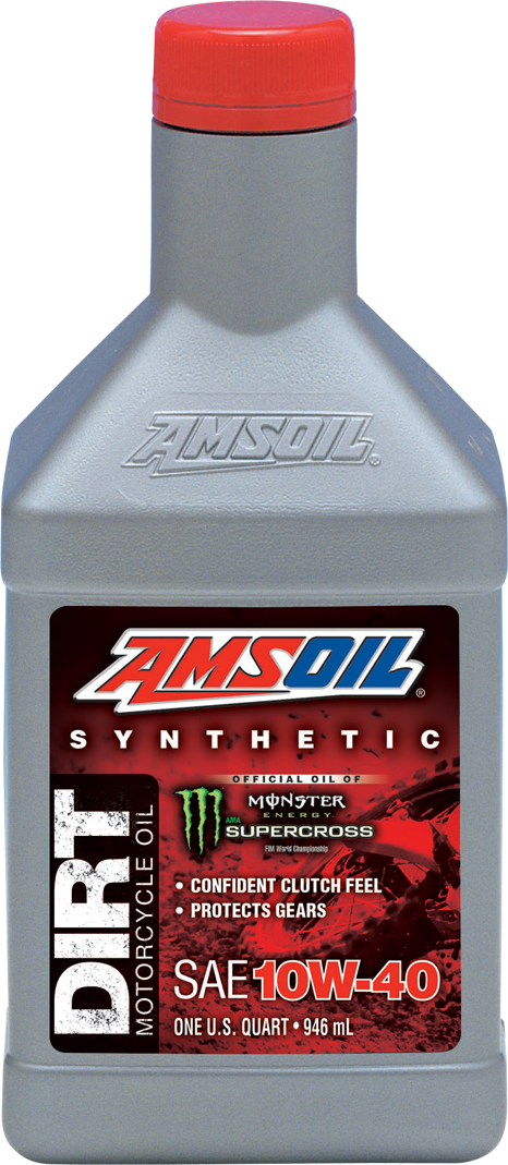 10w40 Synthetic Dirt Bike Oil - Amsoil 10w 40 Synthetic Dirt Bike Oil (466x1069), Png Download