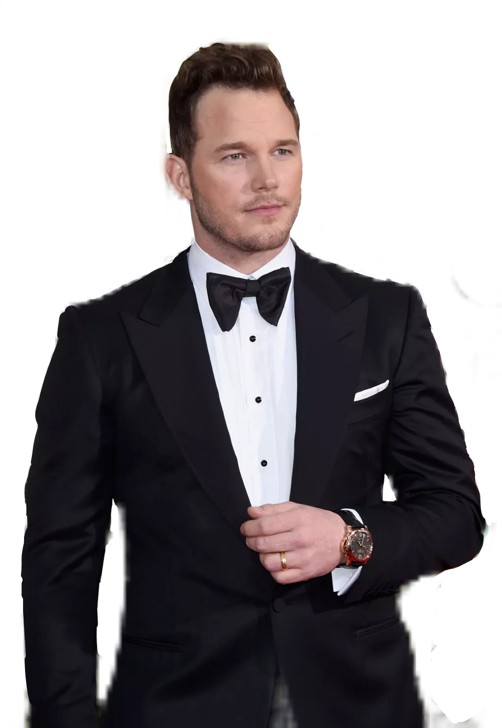 Chrispratt Sticker - Tuxedo (1024x1485), Png Download