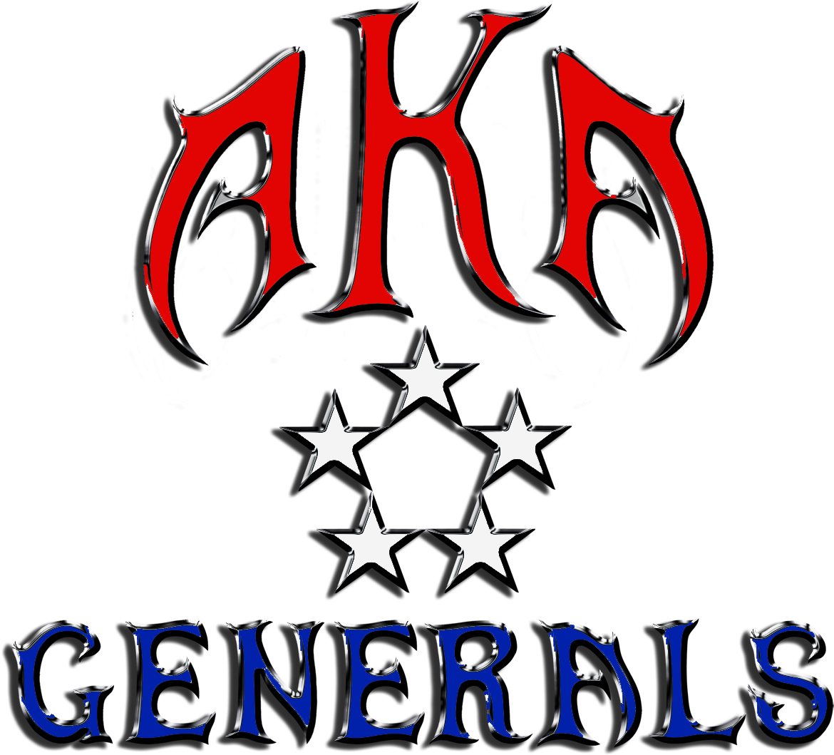 Aka Generals 5 Stars Red White Blue Web (1200x1070), Png Download