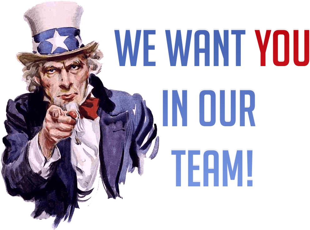 Uncle Sam We Want You Jobs (1024x768), Png Download