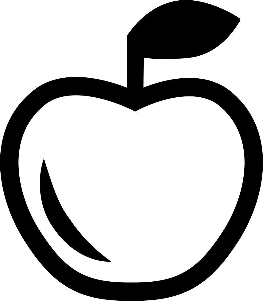 Png File Svg - Vetor Maça Png (856x980), Png Download