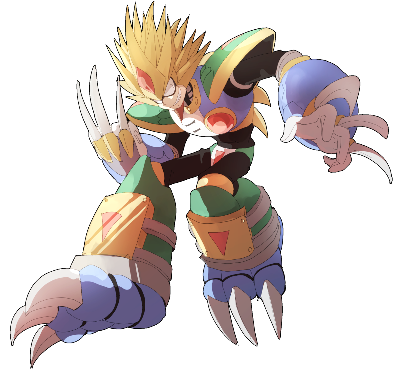 Just Some Skribbles I Really Like Slash Man's Design, - Slash Man Megamix (1280x1319), Png Download