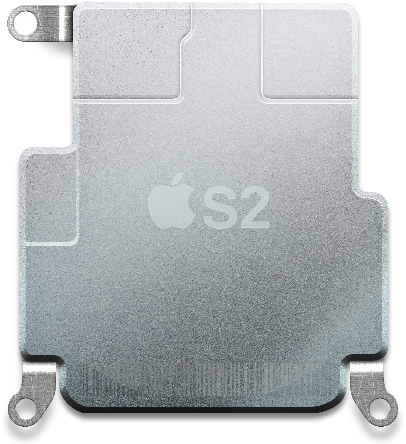 Apple S2 - Computer Data Storage (1336x1459), Png Download