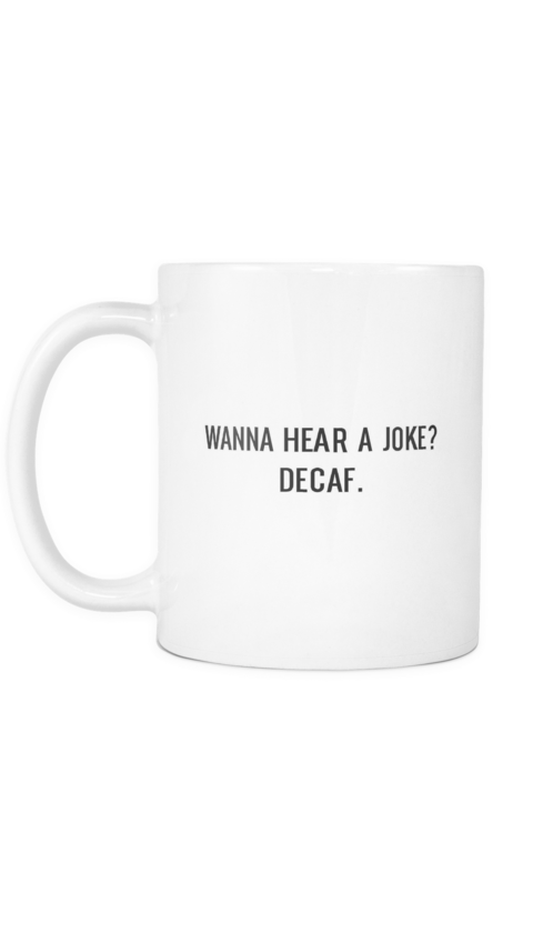 Decaf White Mug - Decode (480x840), Png Download