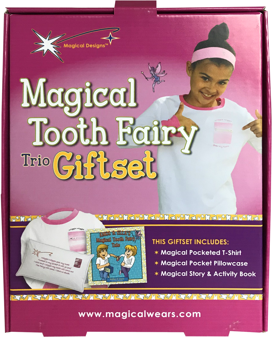 Magical Tooth Fairy Trio - Girl (1200x1200), Png Download