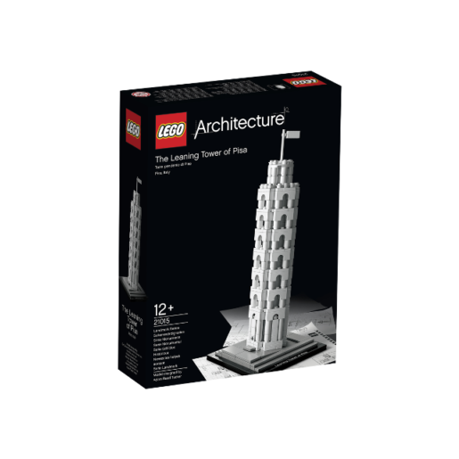 Lego Architecture Leaning Tower Of Pisa (640x640), Png Download