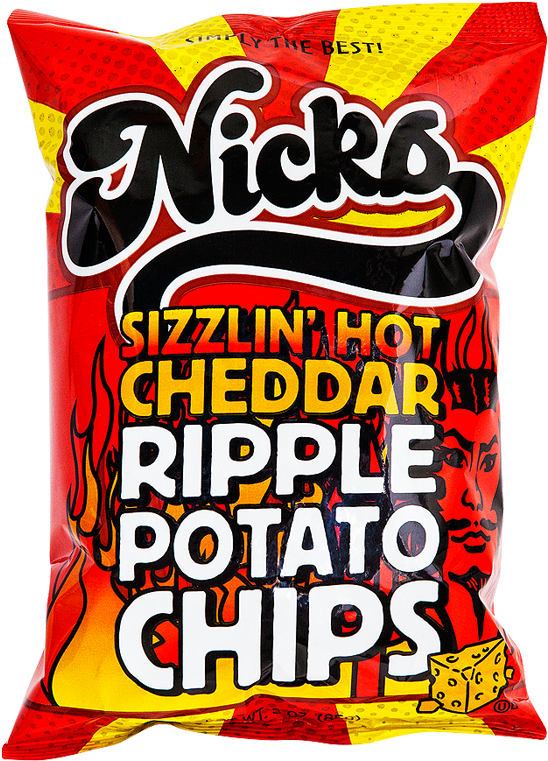 Clip Art Free Stock Potato Chips Clipart - Nicks Chips (800x800), Png Download