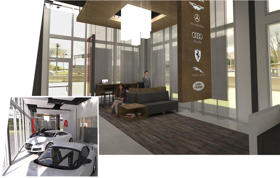 A Showroom With 9 Service Bays To Better Serve His - Auto Bugatti Dorval (953x609), Png Download