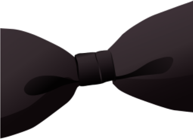 Bow Tie Clipart Black Object - Formal Wear (640x480), Png Download