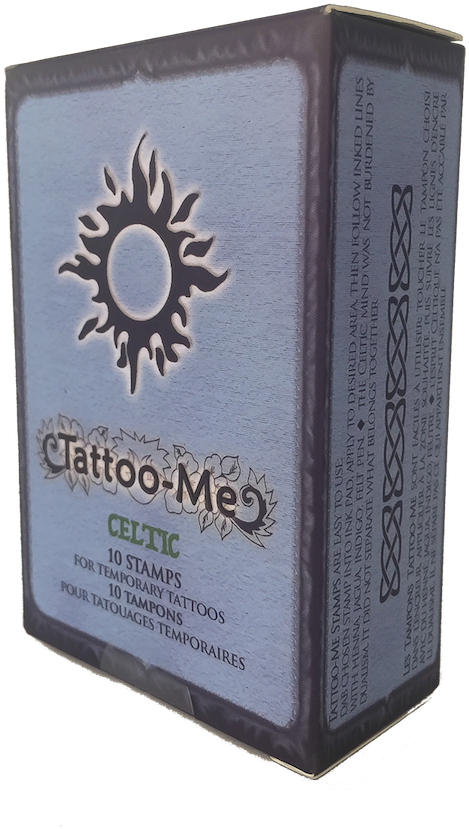 Tattoo-me Stamps Celtic - Tattoo (750x959), Png Download