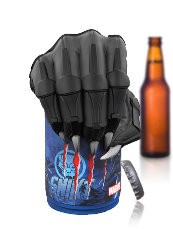 Black Panther - Bottle Opener (482x644), Png Download