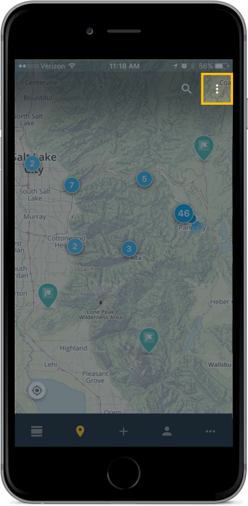 Now Zoom In On The Area That You Want To Download For - Smartphone (576x1024), Png Download
