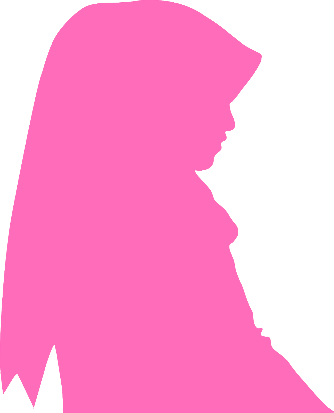Download Hijab Islamic Icon Svg Eps Png Psd Ai Vector - Illustration (1295x1600), Png Download